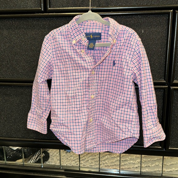 POLO RALPH LAUREN BUTTON DOWN DRESS SHIRT. EXCELLENT CONDITION. - Picture 1 of 5